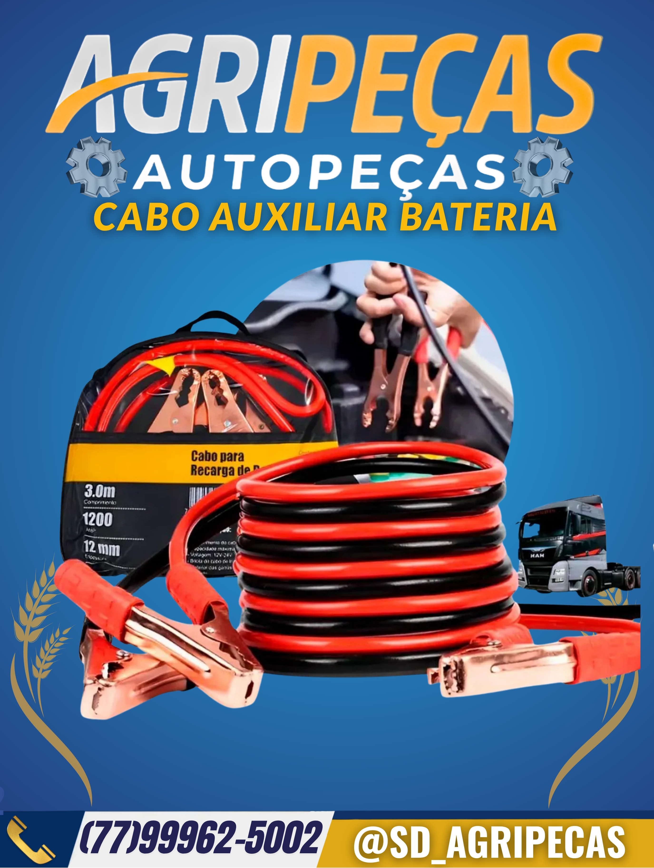 CABO AUXILIAR BATERIA